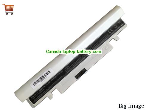 SAMSUNG NP-N150-JP01CN Replacement Laptop Battery 5200mAh 11.1V White Li-ion