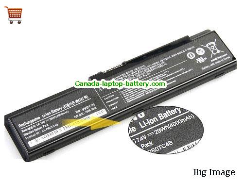 Genuine SAMSUNG NT305U Series(All) Battery 4000mAh, 29Wh , 7.4V, Black , Li-ion