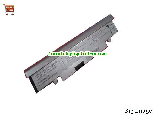 SAMSUNG NP-NC210 Series Replacement Laptop Battery 7800mAh, 58Wh  7.4V Silver Li-ion