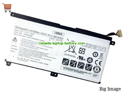 Genuine SAMSUNG NT500R5L-M58D Battery 3950mAh, 45Wh , 11.4V, White , Li-ion