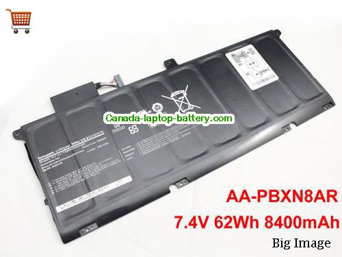 Genuine SAMSUNG NP900X4B-A02CN Battery 8400mAh, 62Wh , 7.4V, Black , Li-Polymer