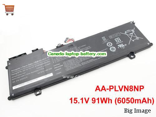 Genuine SAMSUNG NP870Z5E-X01HU Battery 6050mAh, 91Wh , 15.1V, Black , Li-Polymer