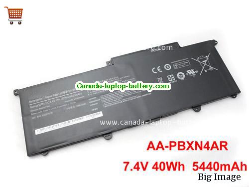 Genuine SAMSUNG NP900X3C-A01SE Battery 5440mAh, 40Wh , 7.4V, Black , Li-Polymer