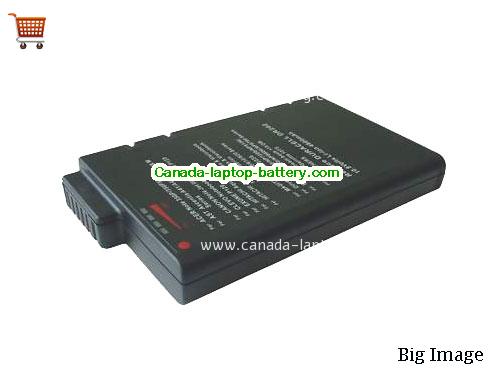 Canada Replacement Laptop Battery for  BSI NB8600,  Black, 4400mAh 10.8V