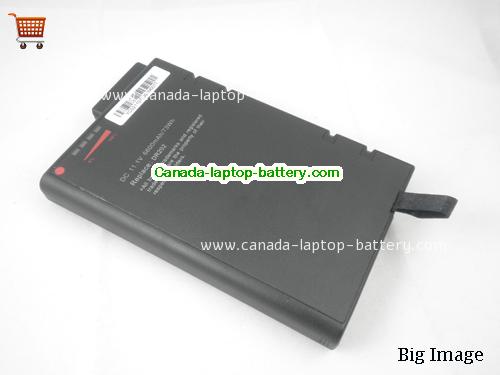 SAGER NP 6601862 Replacement Laptop Battery 6600mAh 10.8V Black Li-ion