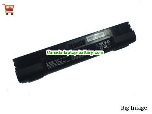 Canada Replacement Laptop Battery for  HANNSPREE SN10E2,  Black, 5200mAh 11.1V