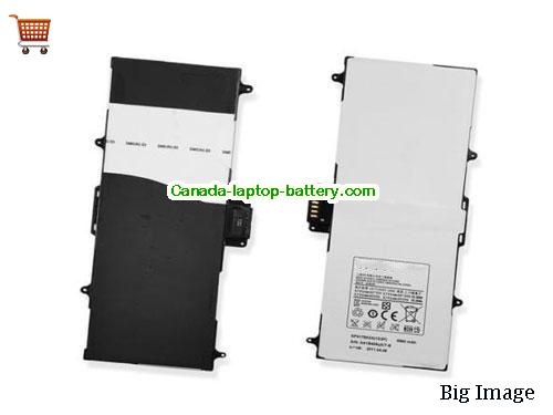 Genuine SAMSUNG Galaxy Tab 10.1v Battery 6860mAh, 25.38Wh , 3.7V, White , Li-ion