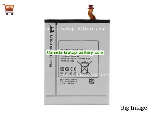 Genuine SAMSUNG T110 Tablet PC Battery 13.68Wh, 3.8V, White , Li-ion