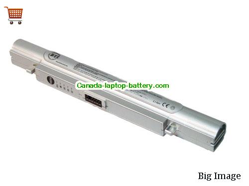 SAMSUNG X10 Plus-V07 Replacement Laptop Battery 2200mAh 11.1V Silver Li-ion