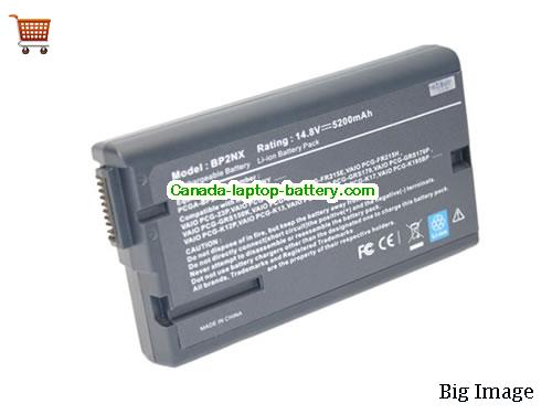 SONY PCG-FR295MP Replacement Laptop Battery 4400mAh 14.8V Grey Li-ion