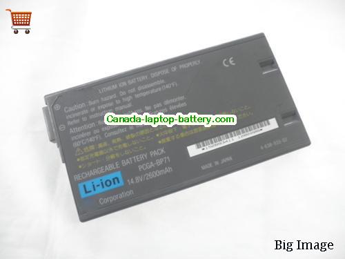 SONY VAIO PCG-881/BP Replacement Laptop Battery 4400mAh, 44Wh  14.8V Grey Li-ion