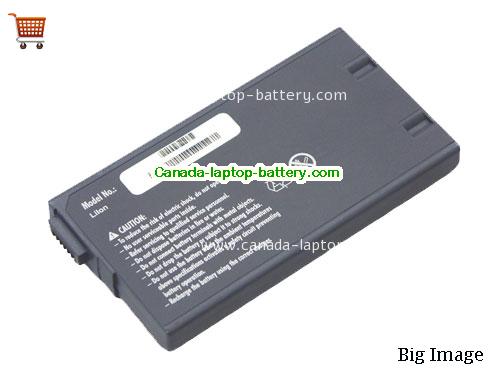 SONY VAIO PCG-F65 Replacement Laptop Battery 5200mAh 14.8V Grey Li-ion