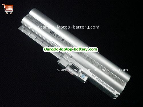 Genuine SONY VAIO VGN-Z11MN/B Battery 5400mAh, 10.8V, Silver , Li-ion