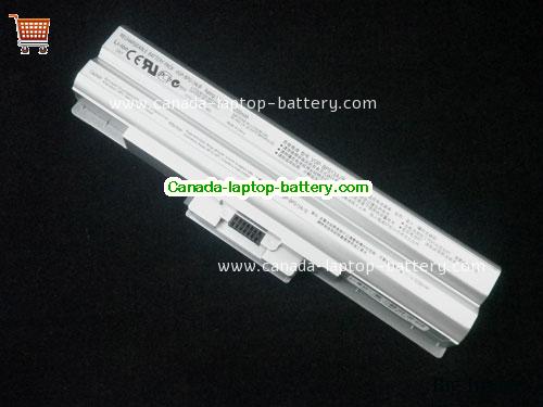 Genuine SONY VAIO VGN-TX26C/T Battery 4400mAh, 11.1V, Silver , Li-ion