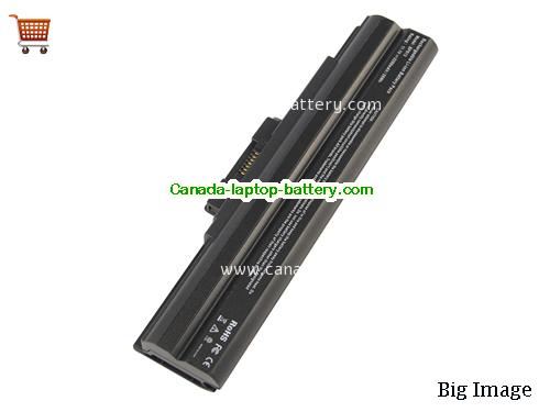 SONY VAIO VGN-CS2S5 Replacement Laptop Battery 5200mAh 11.1V Black Li-ion