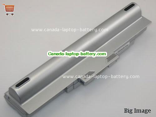 SONY VAIO VGN-FW50B Replacement Laptop Battery 6600mAh 11.1V Silver Li-ion