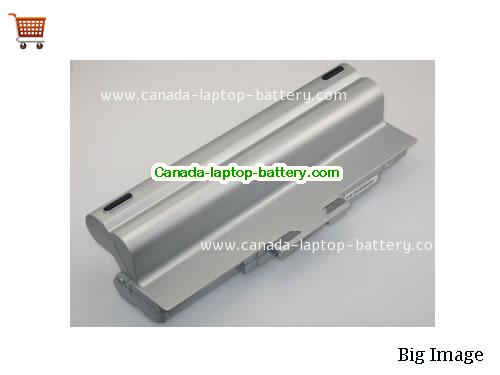 SONY VAIO VGN-AW310J/H Replacement Laptop Battery 8800mAh 11.1V Silver Li-ion