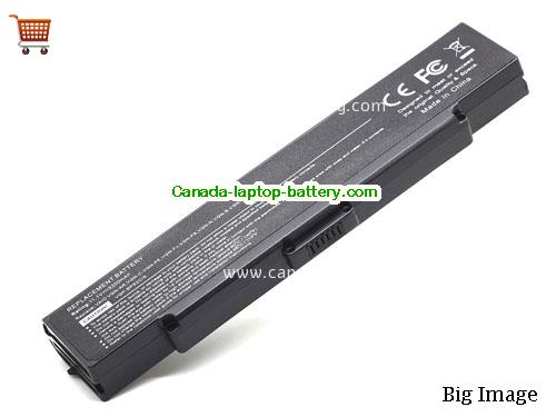 SONY VAIO VGN-N11H/W Replacement Laptop Battery 4400mAh 11.1V Black Li-lion