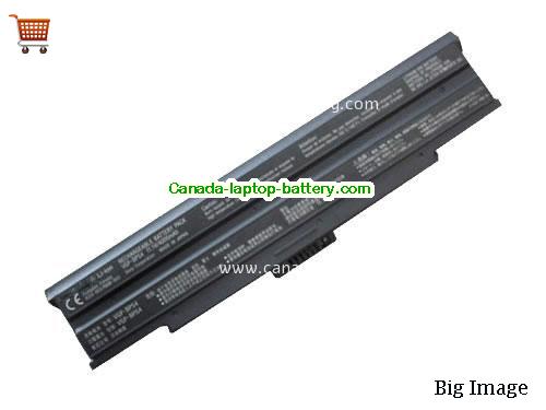 Genuine SONY VAIO VGN-BX740PSA Battery 8800mAh, 11.1V, Black , Li-ion