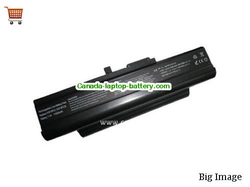 SONY VAIO VGN-TXN25FN Replacement Laptop Battery 11000mAh 7.4V Black Li-ion