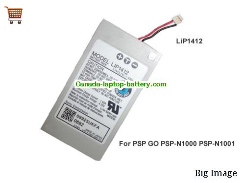 Canada 930mAh LIP1412 Battery for SONY PSP GO PSP-N100 PSP-NA1006 PSP-N1004 PSP-N1001 2