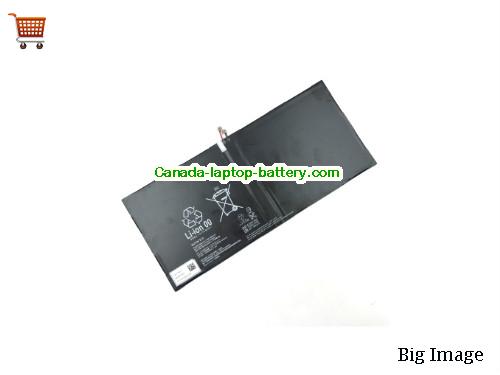 Genuine SONY SGP521 Battery 6000mAh, 22.8Wh , 3.8V, Black , Li-Polymer