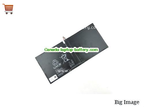 Genuine SONY Xperia Tablet Z2 SGP541 Battery 6000mAh, 22.8Wh , 3.8V, Black , Li-Polymer