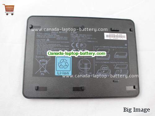 Canada Genuine SONY NP-FX120 Battery for DVP-FX720 DVD Player,7.4V, 3200mah, 23.68Wh