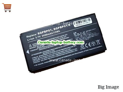 Genuine SONY SGPBP01 Battery 3080mAh, 3.7V, Black , Li-Polymer