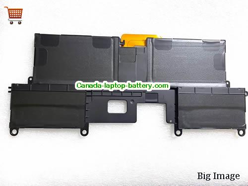 SONY VJ8BPS37 Replacement Laptop Battery 4125mAh, 31Wh  7.5V Black Li-Polymer