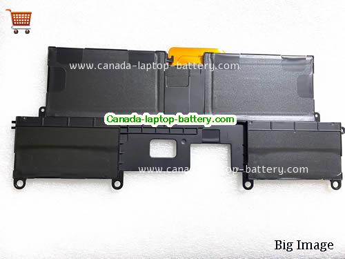 SONY VJ8BPS37 Replacement Laptop Battery 4125mAh, 31Wh  7.5V Black Li-Polymer