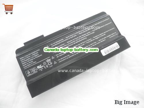 HASEE ECS X20AI Replacement Laptop Battery 4000mAh 10.8V Black Li-ion