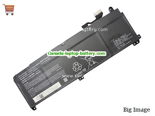 Genuine HASEE G8-DA7NP Battery 3410mAh, 53.35Wh , 15.4V, Black , Li-Polymer