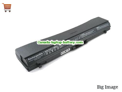 TOSHIBA Portege 3490 Replacement Laptop Battery 4400mAh 11.1V Black Li-ion