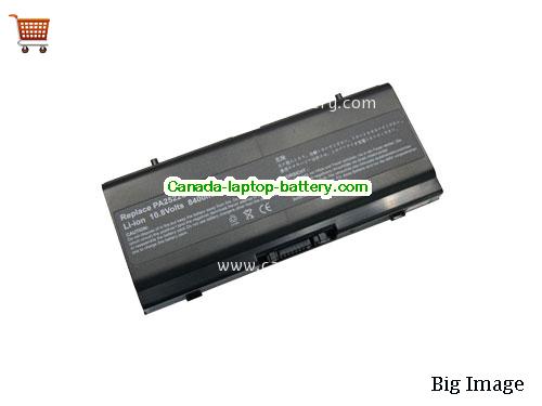 TOSHIBA Satellite A25-S207 Replacement Laptop Battery 8800mAh 10.8V Black Li-ion