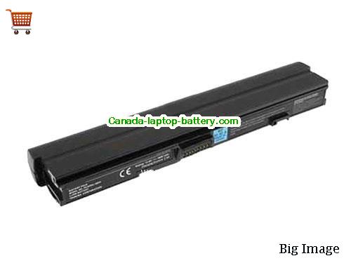 Genuine TOSHIBA PA3059U Battery 3600mAh, 10.8V, Black , Li-ion