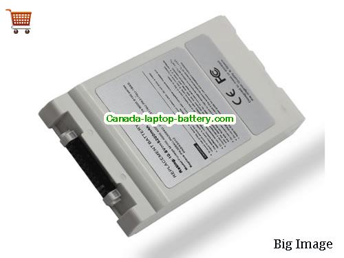 Canada Laptop Battery for TOSHIBA Portege 4010 Portege M200 M400-ST9113 M4-103  M7-118 Tecra M7-S7311 white 5200mAh 10.8V