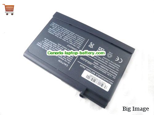 TOSHIBA 1200-S121 Replacement Laptop Battery 4400mAh 14.8V Grey Li-ion