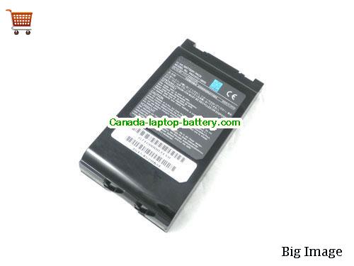 TOSHIBA Portege M780-S7214 Replacement Laptop Battery 4400mAh 10.8V Black Li-ion