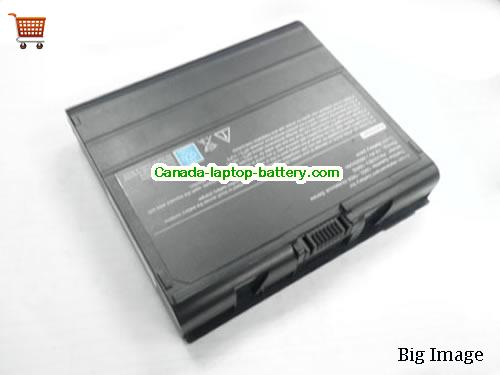 TOSHIBA PA3206U-1BAS Replacement Laptop Battery 6600mAh 14.8V Black Li-ion