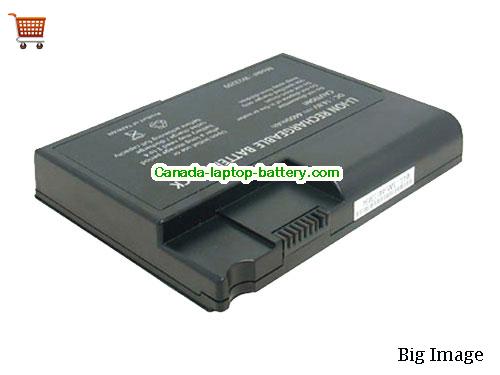 TOSHIBA PA3209 Replacement Laptop Battery 3900mAh 14.8V Black Li-ion