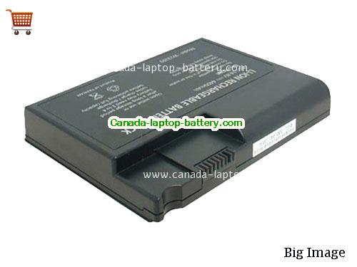 TOSHIBA Satellite 1110-6MUW Replacement Laptop Battery 3900mAh 14.8V Black Li-ion