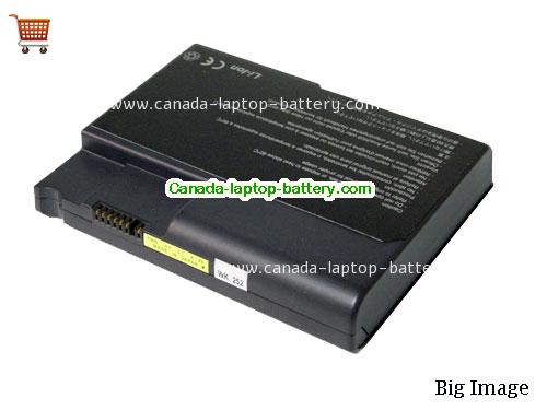 TOSHIBA Satellite 1100-Z8 Replacement Laptop Battery 4500mAh 9.6V Black Li-ion