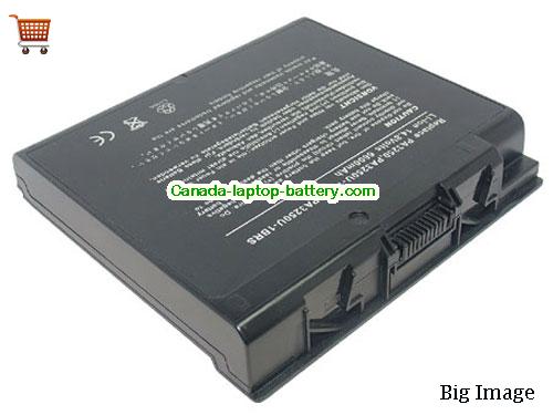 TOSHIBA PA3250 Replacement Laptop Battery 6600mAh 14.8V Black Li-ion