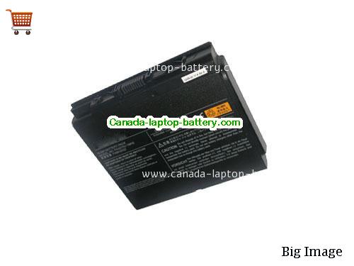 TOSHIBA 1130 Replacement Laptop Battery 4500mAh 14.4V Black Li-ion