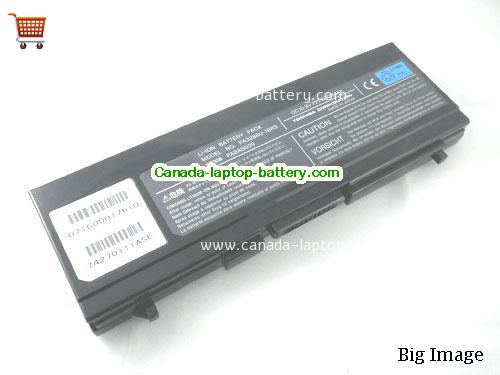 TOSHIBA Satellite 5205 Series Replacement Laptop Battery 6300mAh 10.8V Black Li-ion