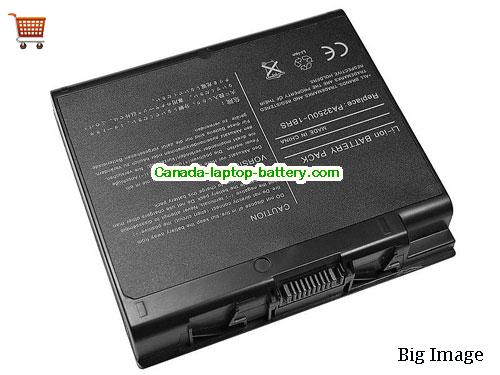 TOSHIBA Satellite A30-161 Replacement Laptop Battery 6450mAh 14.8V Black Li-ion