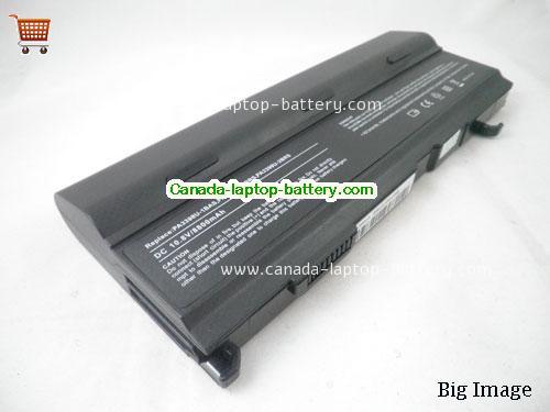 TOSHIBA Tecra A7-ST7711 Replacement Laptop Battery 8800mAh 10.8V Black Li-ion