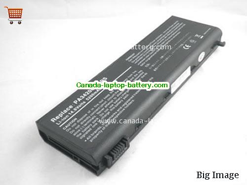 TOSHIBA TS-L20/25 Replacement Laptop Battery 4400mAh 14.4V Black Li-ion