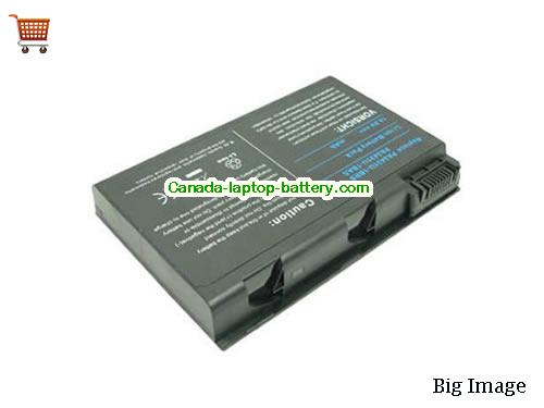 TOSHIBA Satellite M65-S9065 Replacement Laptop Battery 4400mAh, 65Wh  14.8V Black Li-ion